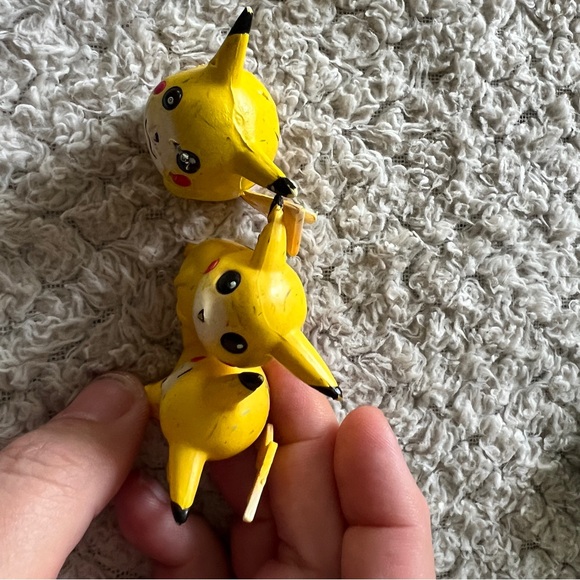 Tomy 1990’s Lot of 3 Pikachu Figurines | Pokemon Collectibles | Retro Toys - Picture 9 of 15
